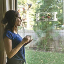 Alimentador de pájaros de ventana - Clear Wild Bird Watching