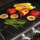 2 alfombrillas antiadherentes para parrilla de barbacoa. ¡No más parrillas sucias!
