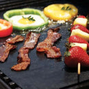 2 alfombrillas antiadherentes para parrilla de barbacoa. ¡No más parrillas sucias!