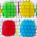 4 piezas de gel removedor de polvo Crystal Magic