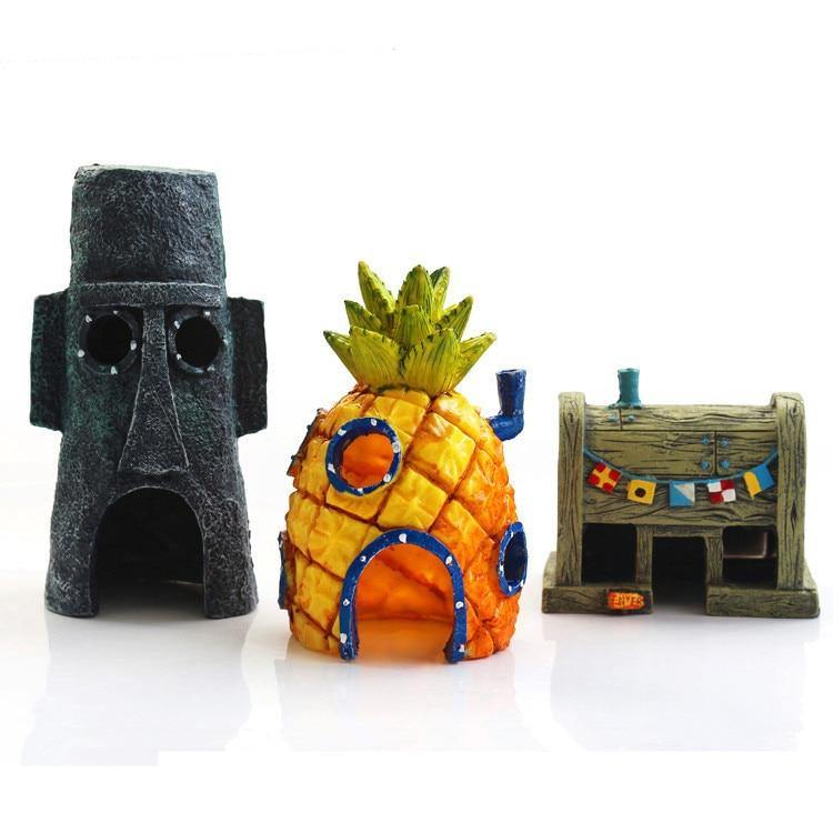 Accesorios Acuario Bob Esponja