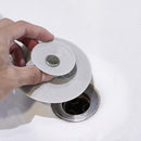 6 tapones de drenaje para colector de cabello 2 en 1.