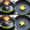 4 piezas de molde de huevo frito de acero inoxidable