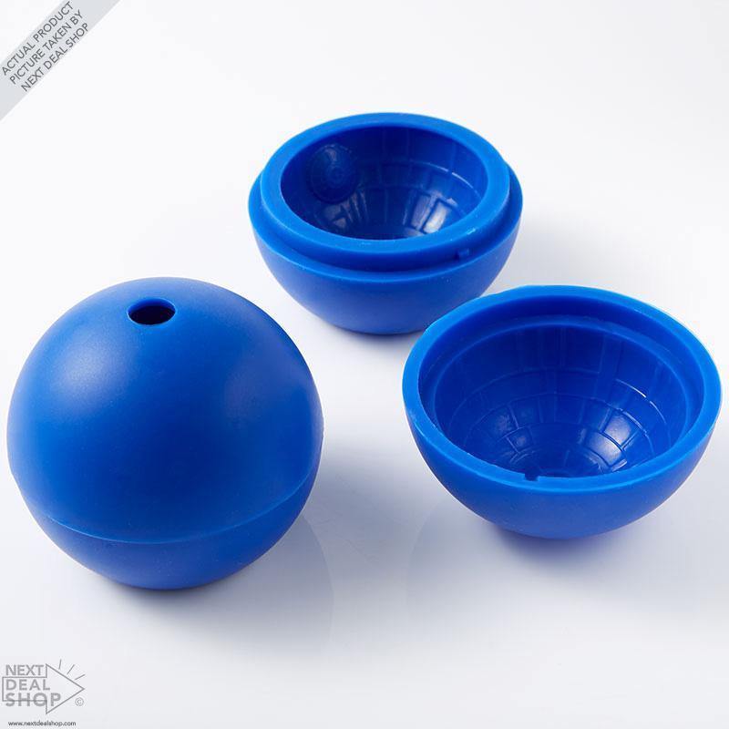 2 piezas de molde de hielo de la estrella de la muerte