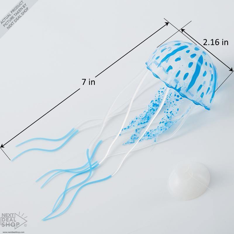 5 piezas de juego de medusas artificiales