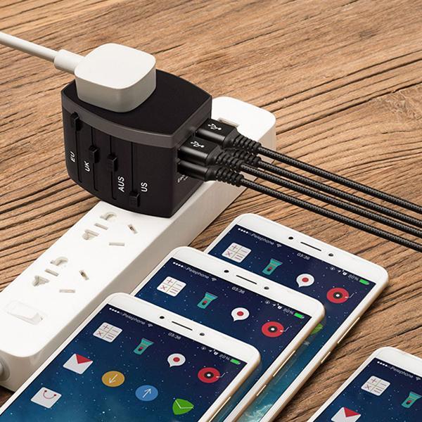 Adaptador de viaje universal